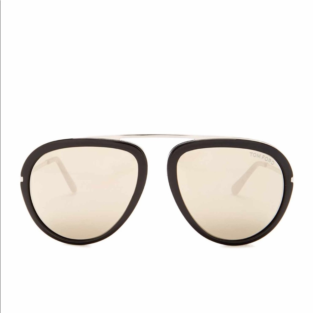 NIB TOM FORD Stacy 57mm Aviator Sunglasses